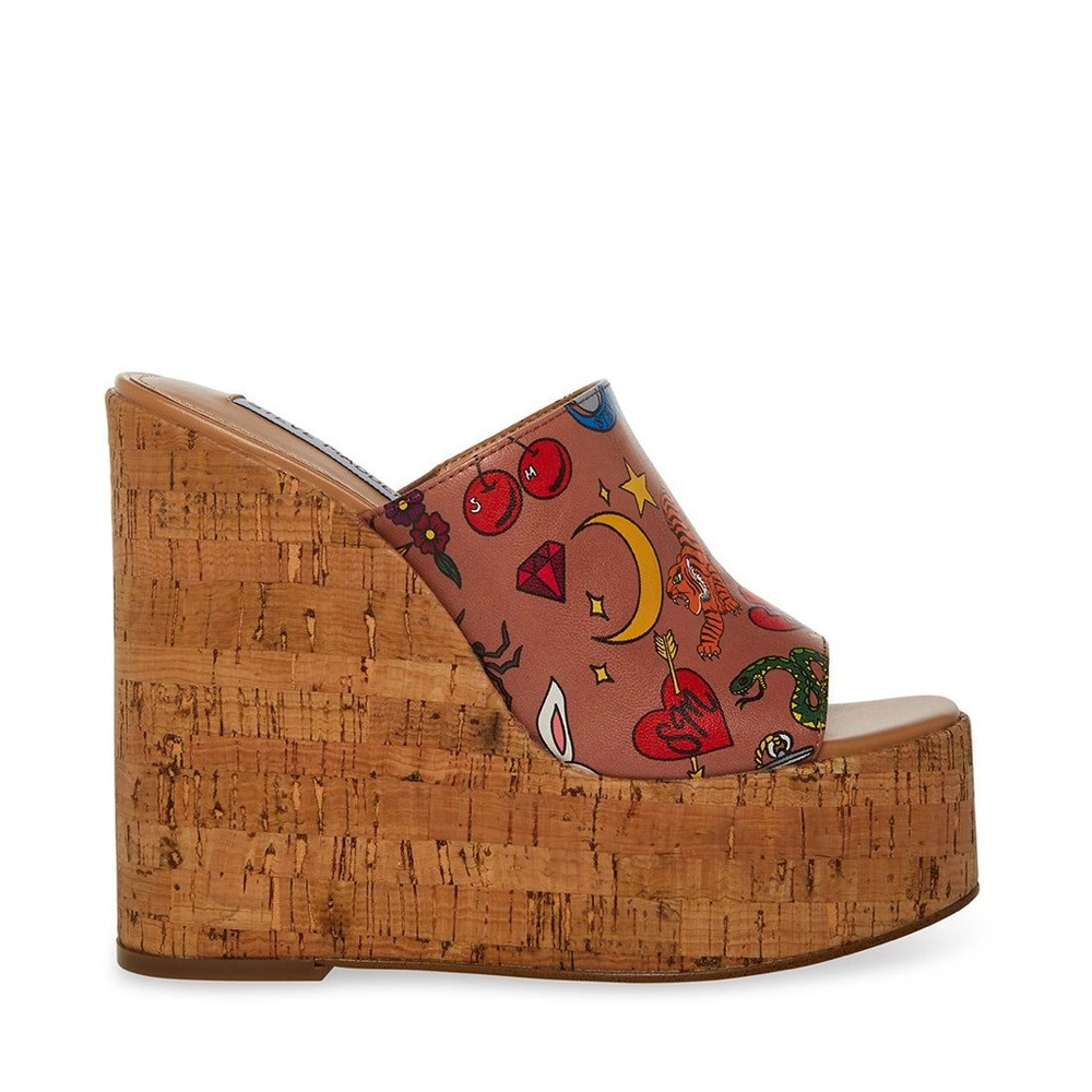 Steve Madden Joanne Tan wedges